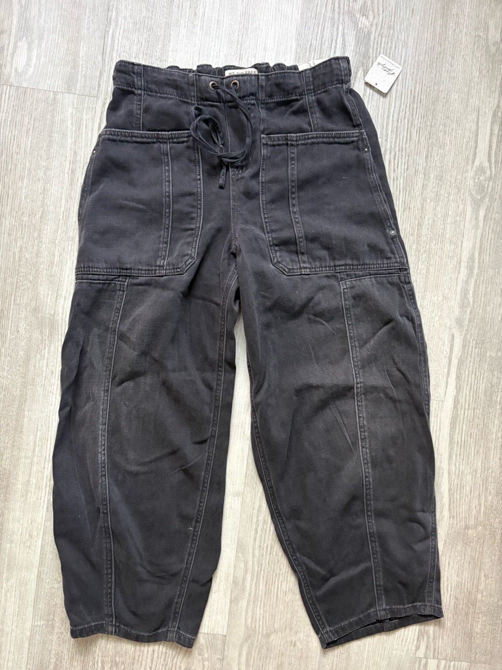NWT free people silverton barrel pants XS